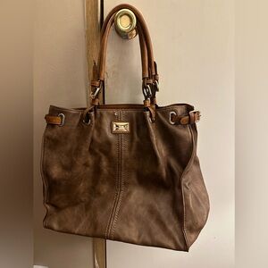 Brown handbag